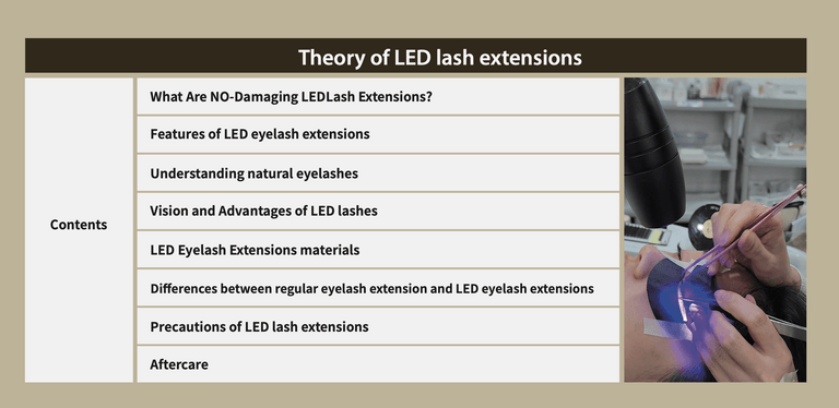 2 Days LED Technology Eyelash Extensions - AMOAESTHETICS ACADEMY